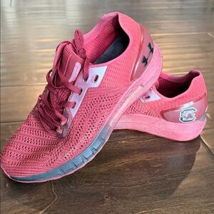 South Carolina Under Armour Women's Garnet Knit Running Shoes